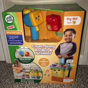 New Leap From Count-Along Basket & Scanner Toy Hard to find